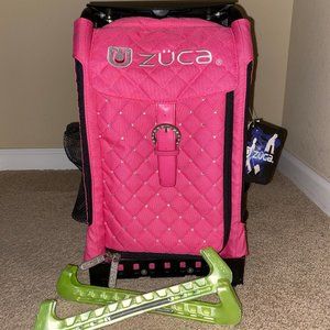 Hot Pink Studded ZUCA Bag and Black Frame